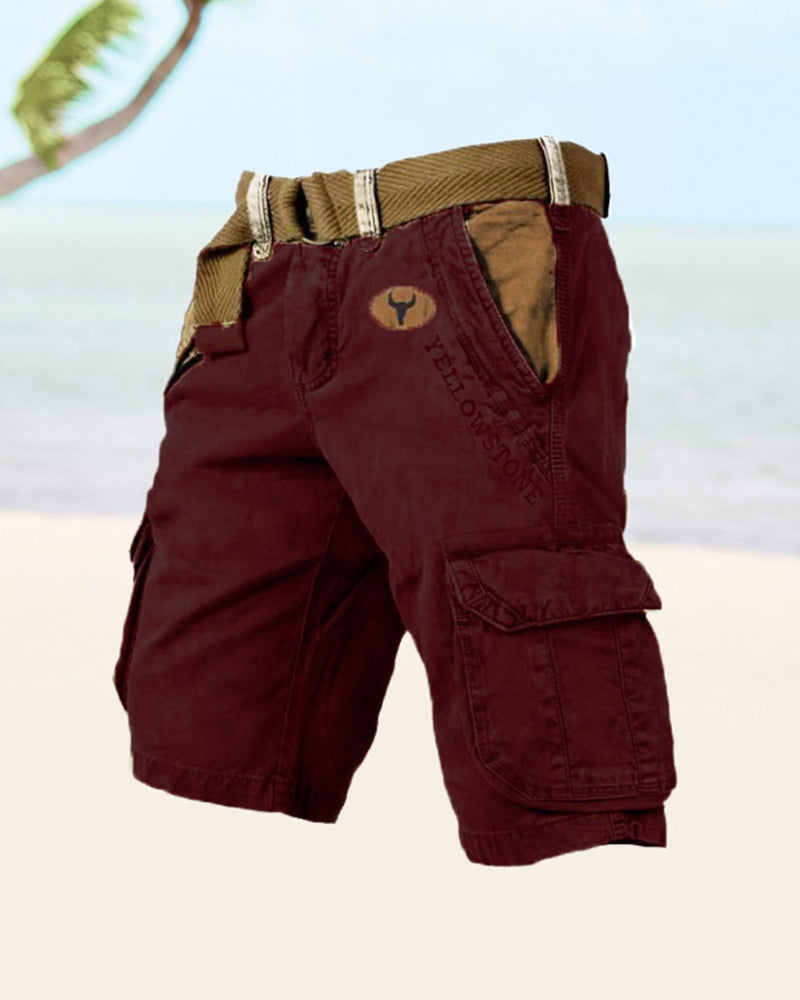Short tactique multipoches pour hommes