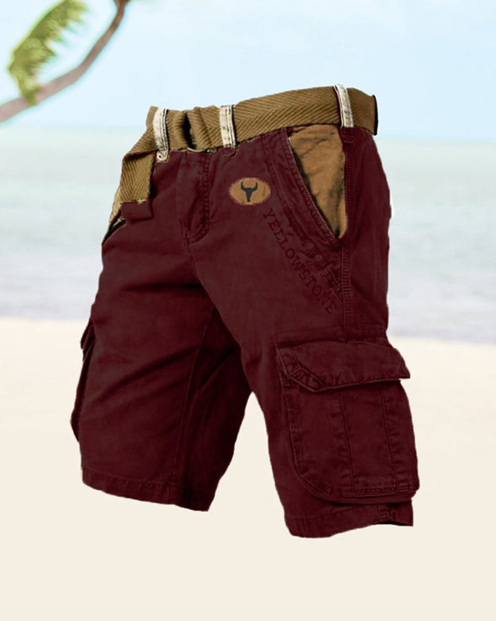 Short tactique multipoches pour hommes