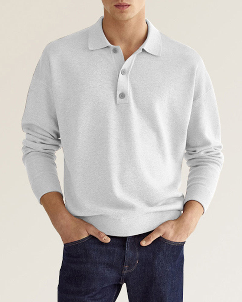 Chemise homme boutonnée à manches longues