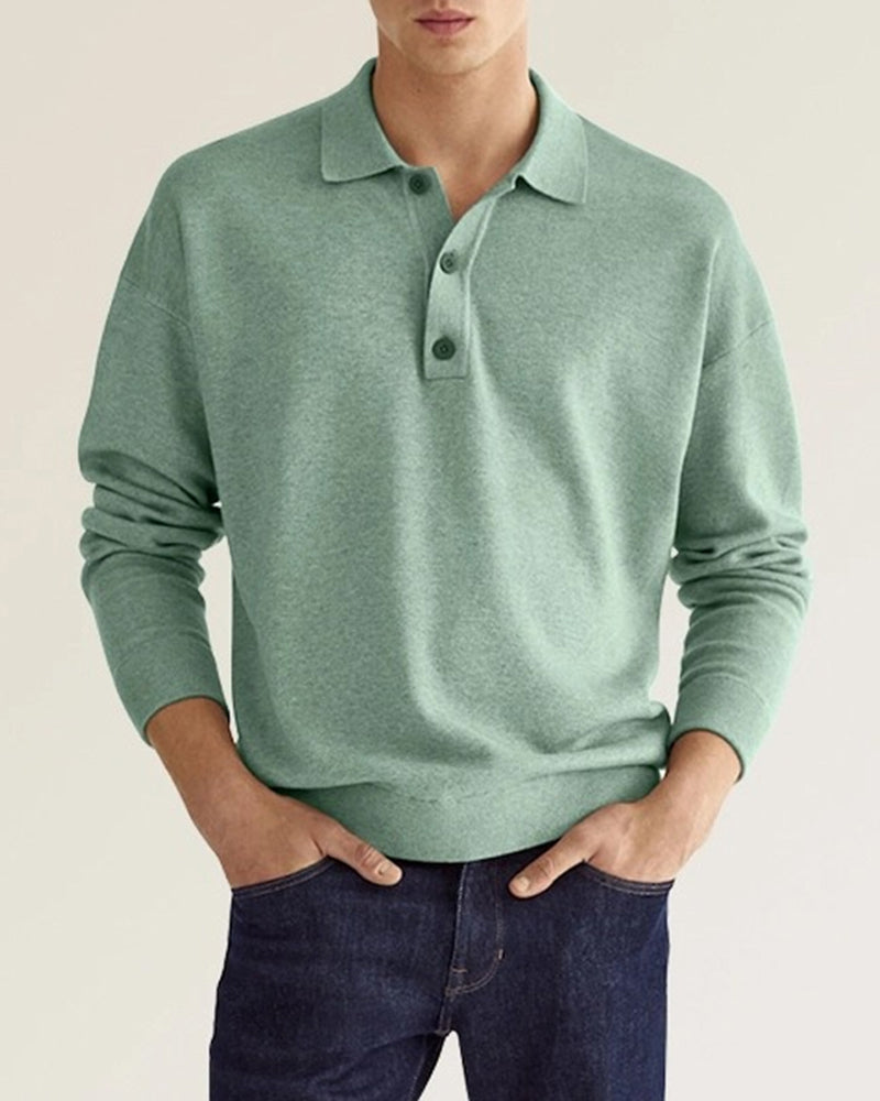 Chemise homme boutonnée à manches longues