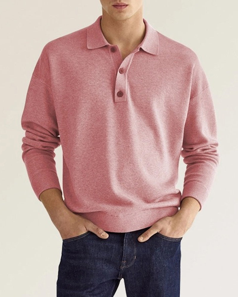 Chemise homme boutonnée à manches longues