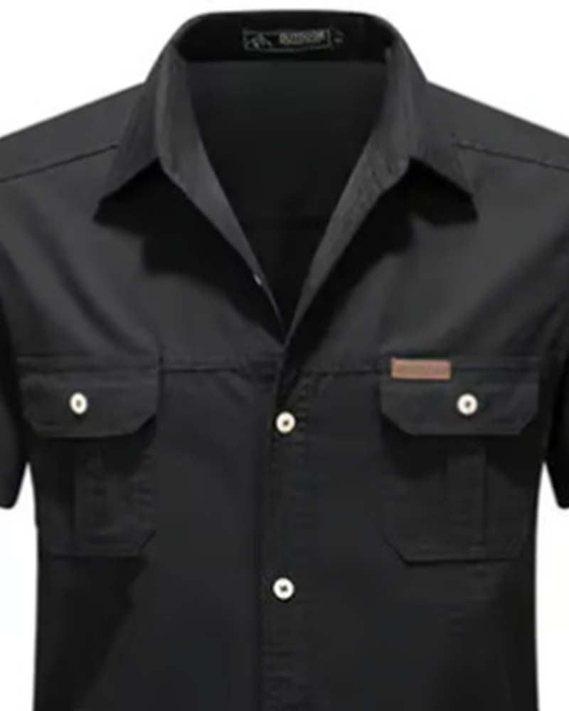 Chemise Durable Extérieur Manche Courte
