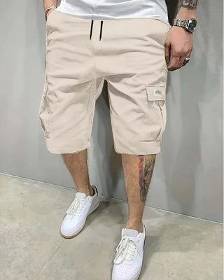 Shorts Homme Taille Mi-Haute À Cordon