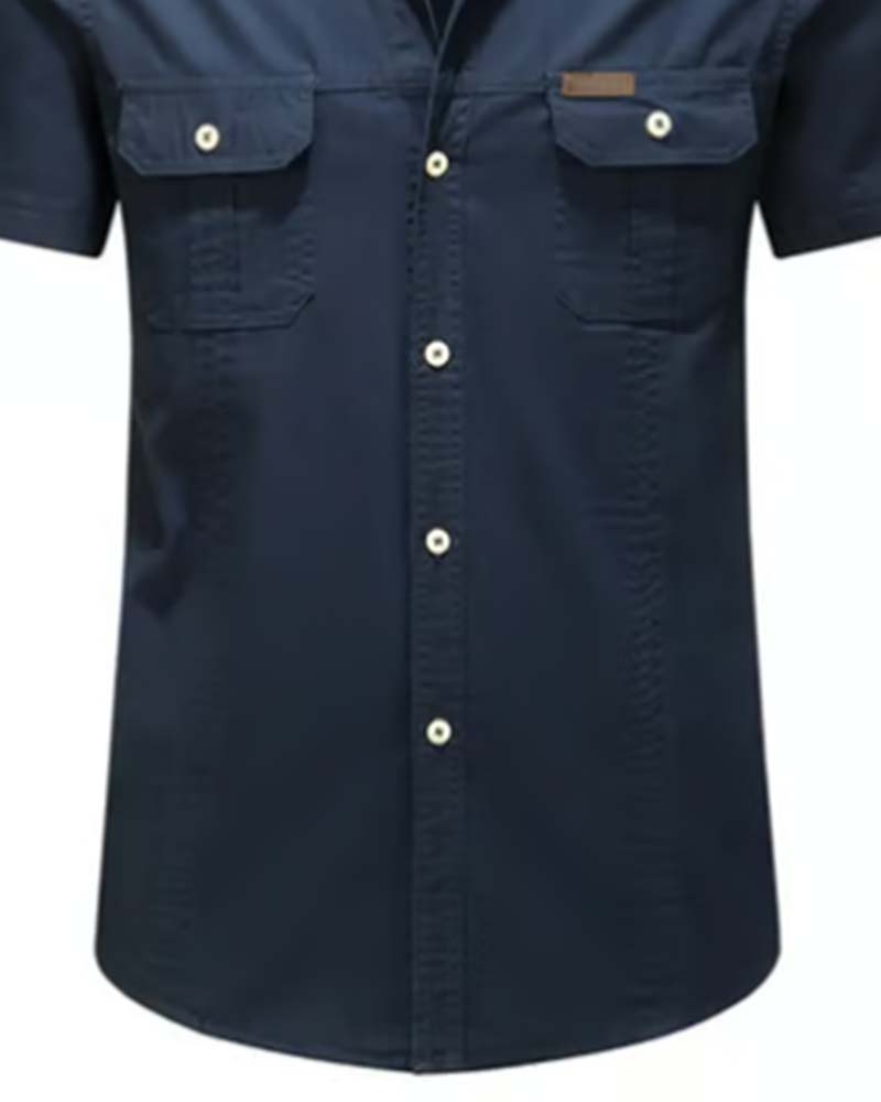 Chemise Durable Extérieur Manche Courte