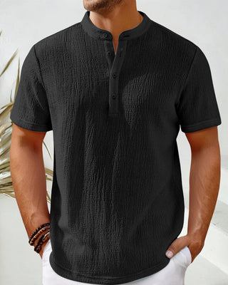 Chemise Unie Ample Henley