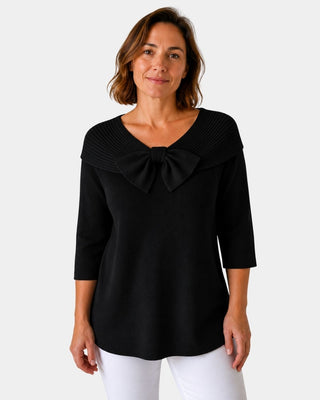 Lúa | Pull chaud et féminin avec nœud