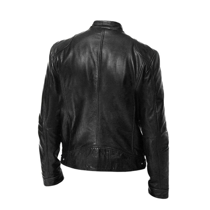 laurent | Veste en cuir décontractée