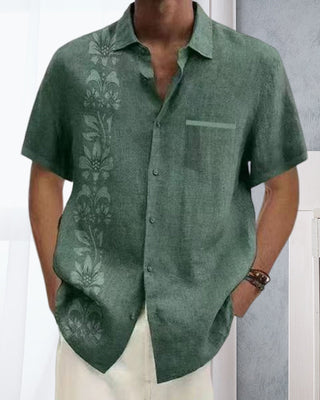 Chemise à manches courtes avec imprimé