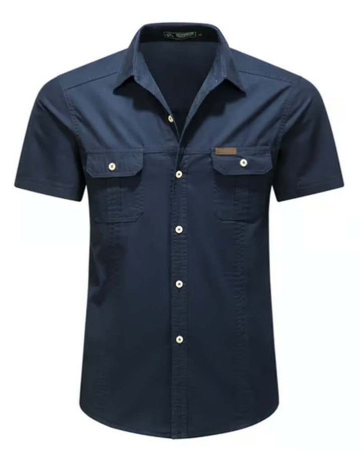 Chemise Durable Extérieur Manche Courte