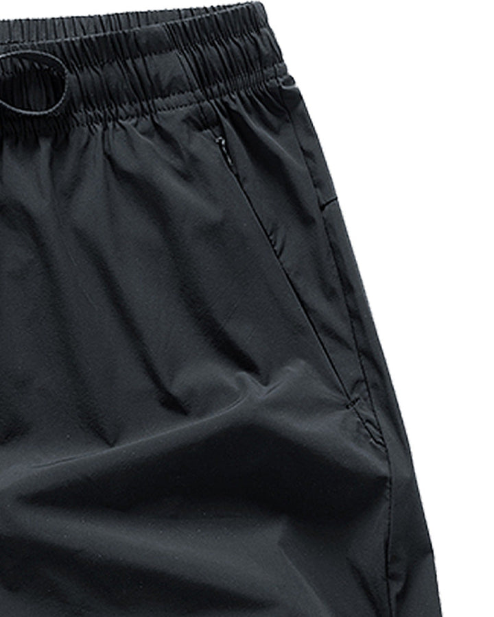 Shorts Hommes Taille Élastique Poche Séchage Rapide Ice-Soie Sport