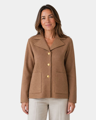 Celine | Cardigan en Maille en Laine Mérinos
