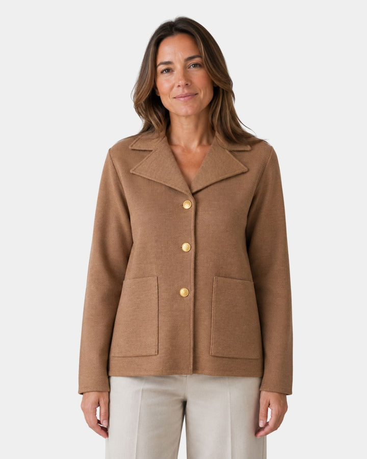 Celine | Cardigan en Maille en Laine Mérinos