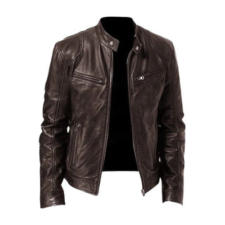 laurent | Veste en cuir décontractée