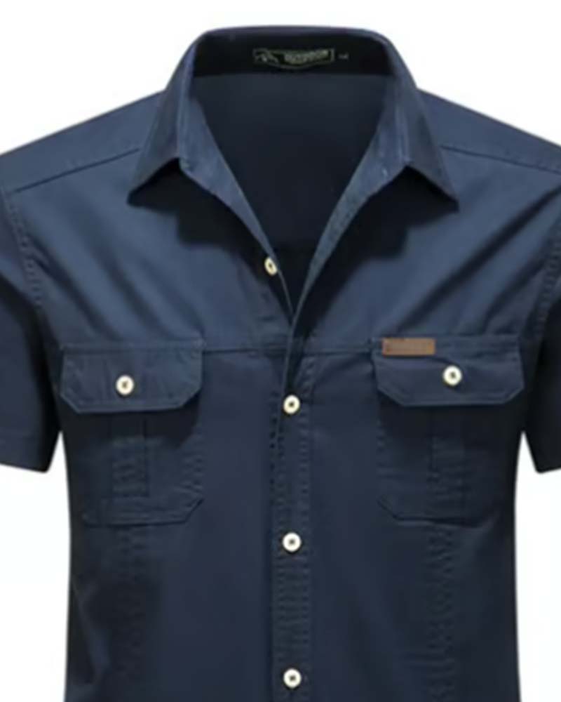 Chemise Durable Extérieur Manche Courte