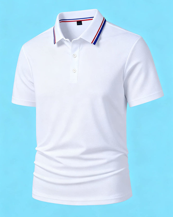 Chemise Revers Respirant Manche Courte