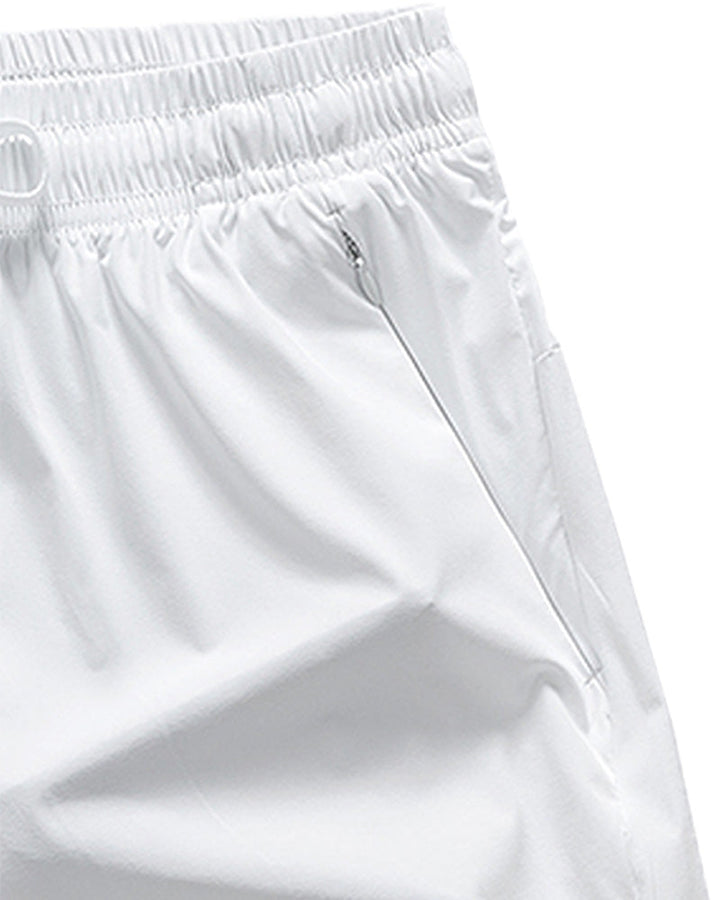 Shorts Hommes Taille Élastique Poche Séchage Rapide Ice-Soie Sport