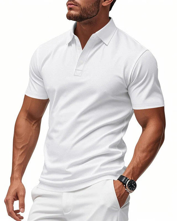 T-Shirt Homme Séchage Rapide Manches Courtes Col