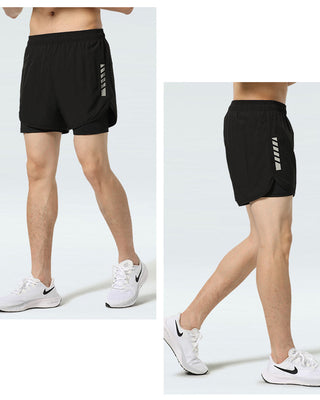 Short Hommes Style Boxeur Double Couche Pudeur