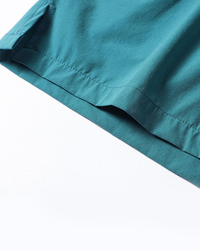 Short Décontracté Homme à Séchage Rapide avec Poches