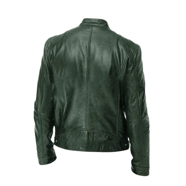 laurent | Veste en cuir décontractée