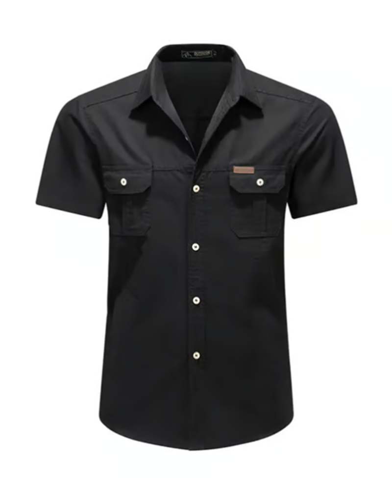 Chemise Durable Extérieur Manche Courte