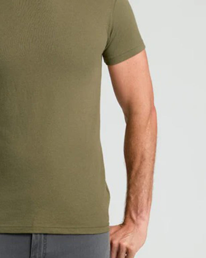 Haut Homme Uni Manches Courtes