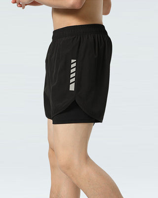 Short Hommes Style Boxeur Double Couche Pudeur