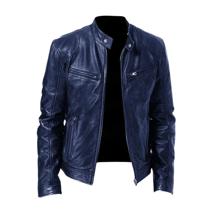 laurent | Veste en cuir décontractée