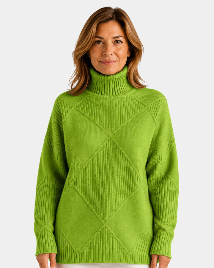 Lauren | Pull luxe à col haut