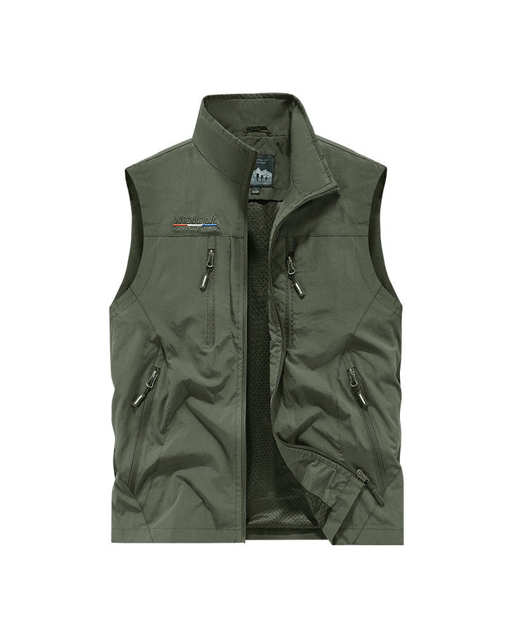 Soldes Limités Dans Le Temps – 50 % De Réduction🔥🧥 Veste Sans Manches Oversized Pour Homme Avec Poches