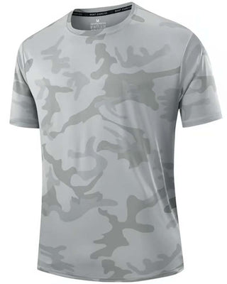 T-Shirt Camo Manche Courte Homme