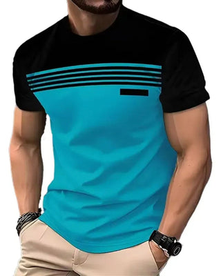 T-Shirt Hommes Respirant Séchage Rapide Manches Courtes