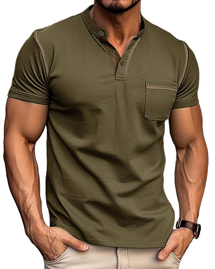 Chemise Homme Henry Décontractée Unie