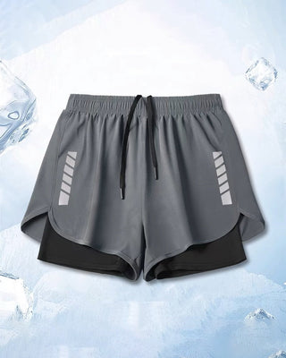 Short Hommes Style Boxeur Double Couche Pudeur