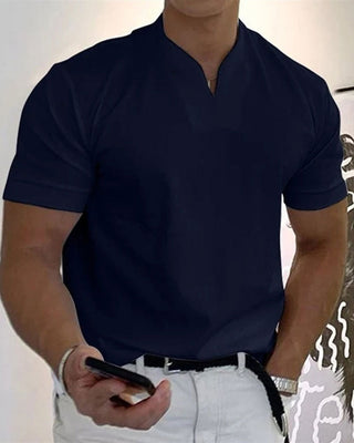 T-Shirt Hommes Gentlemans Business Manche Courte Fitness