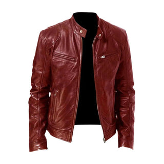 laurent | Veste en cuir décontractée