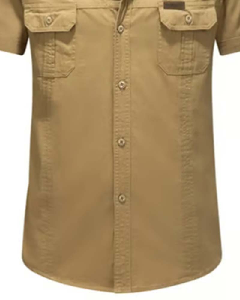 Chemise Durable Extérieur Manche Courte