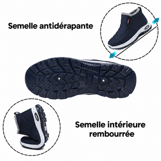 Martine | Bottines Chaudes, Confortables et Faciles à Enfiler