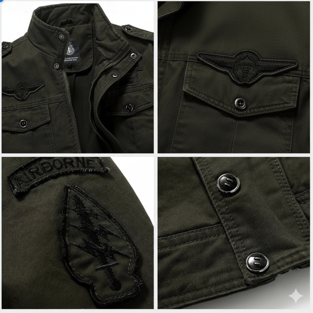 Antoine | Veste militaire structurée