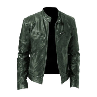 laurent | Veste en cuir décontractée