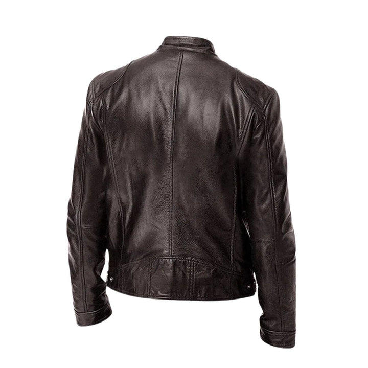 laurent | Veste en cuir décontractée