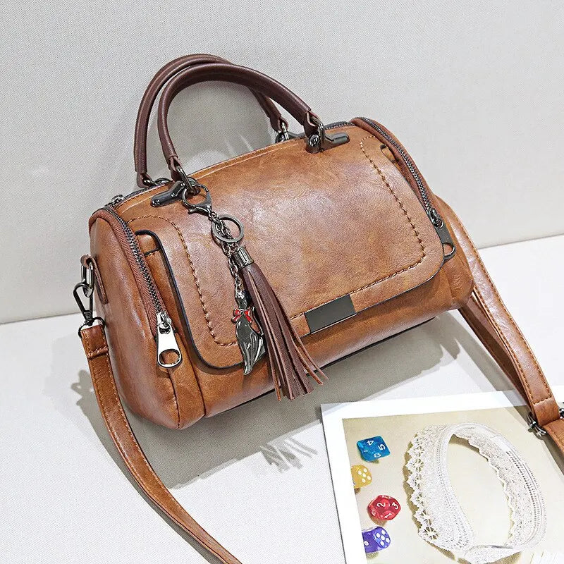 Julie™ | Sac en cuir texturé