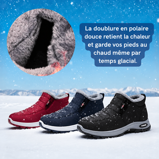 Martine | Bottines Chaudes, Confortables et Faciles à Enfiler