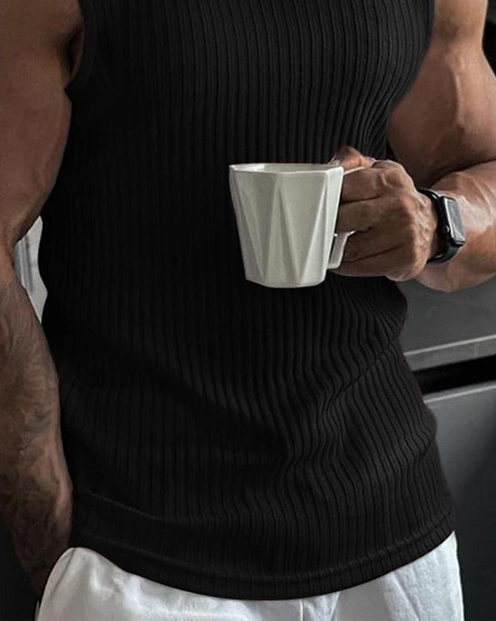 Débardeur Hommes Unie Sport Décontracté