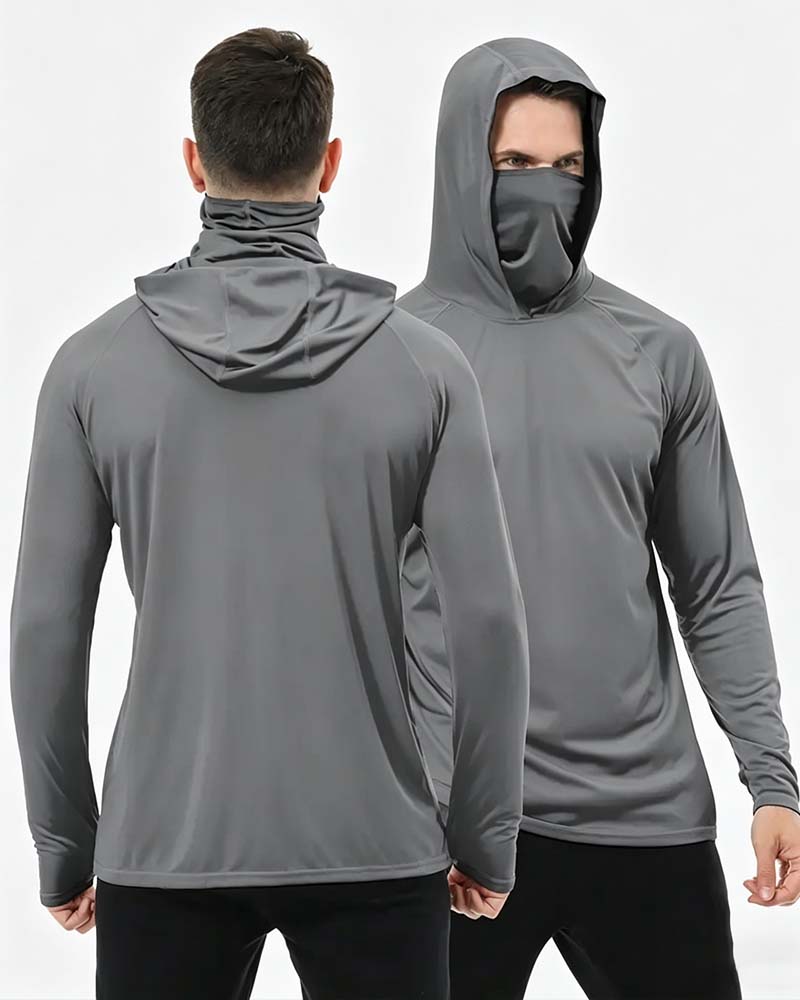 Hoodies Hommes Ventilé Séchage Rapide Hoodie Soleil