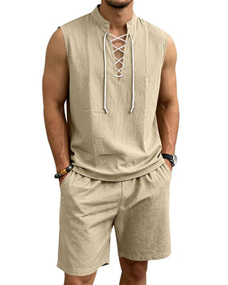 Ensemble Homme Col V Deux Pièces