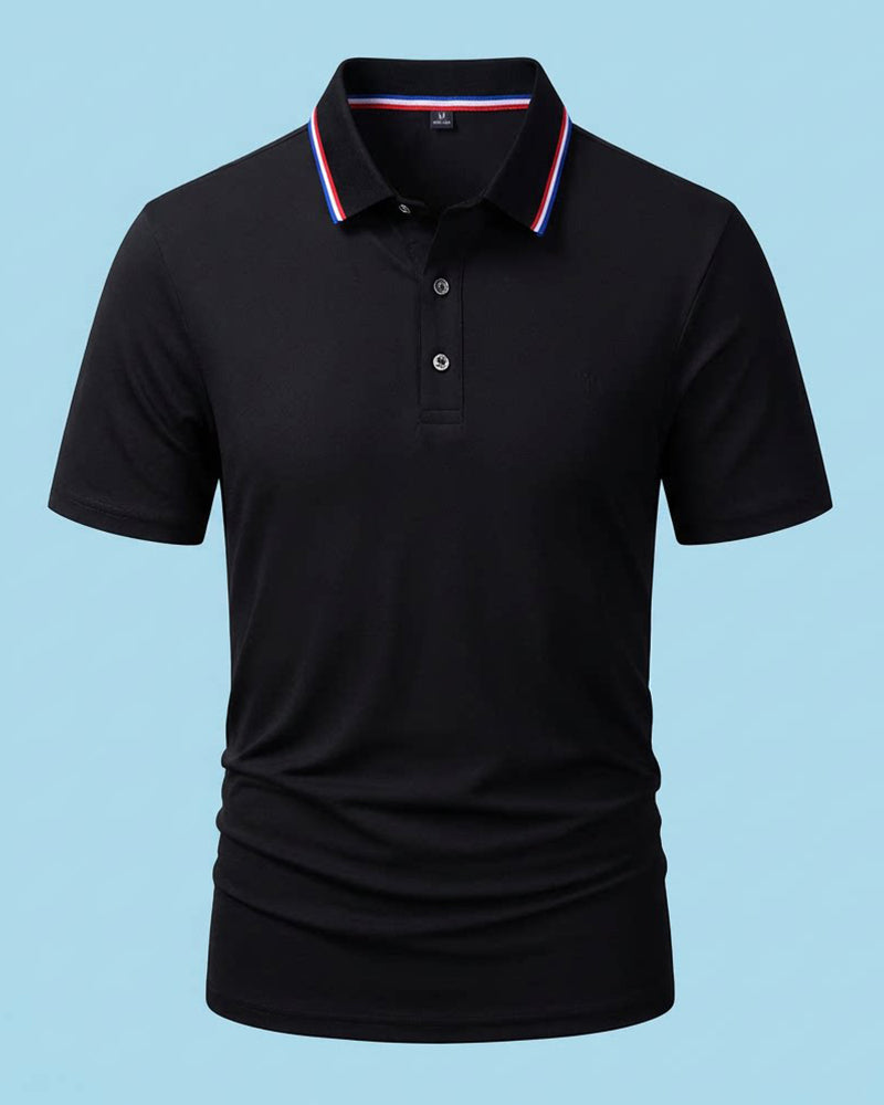 Chemise Revers Respirant Manche Courte