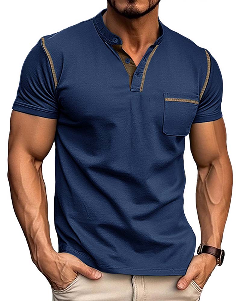 Chemise Homme Henry Décontractée Unie