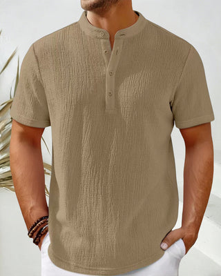 Chemise Unie Ample Henley