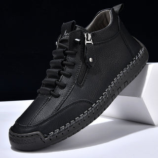 Danoir Paris™ | Chaussures Homme en Nubuck Zippées